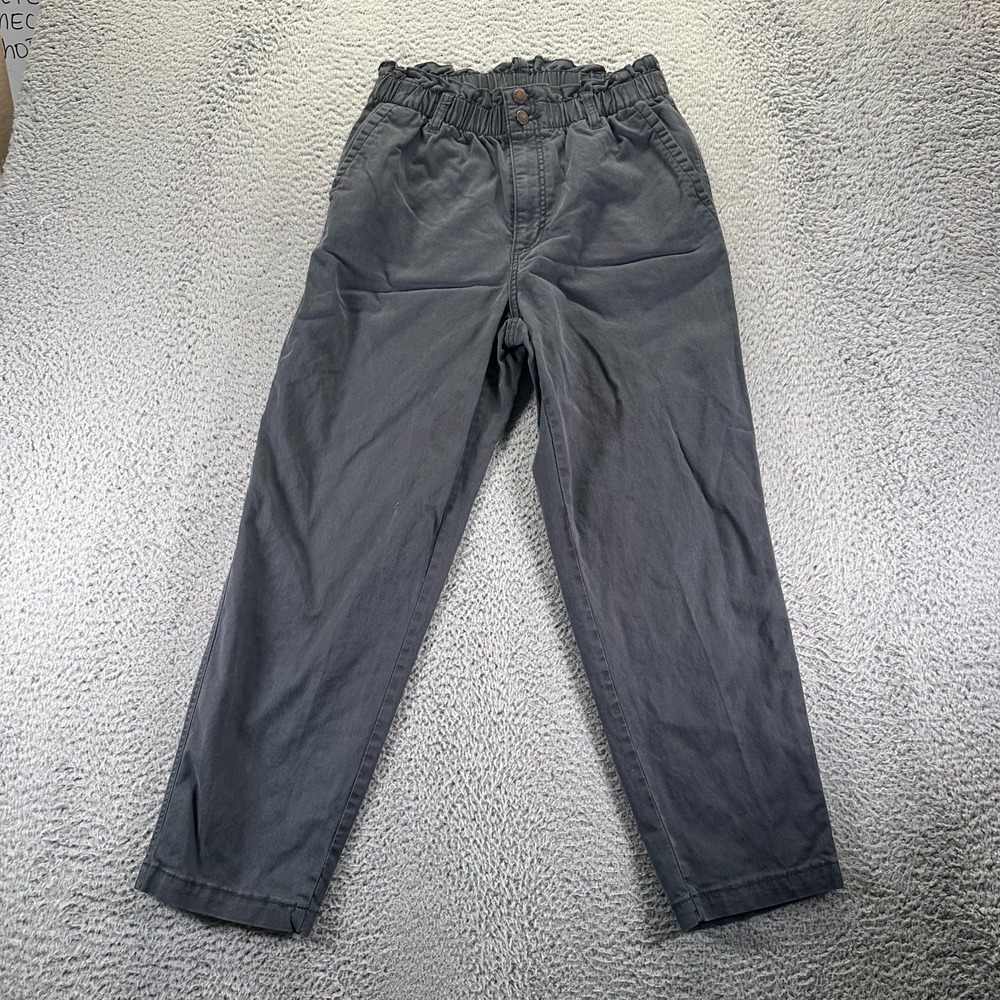 Universal Thread‎ Pant Womens 10 Gray Cotton Chino Straight Preppy Career Formal